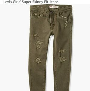 NWT Girls super skinny Levi's 710